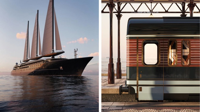 Rail to Sail: The Orient Express will be launching their first cruise ship, the sail powered Silenseas in 2026. Photo / Supplied, Accor