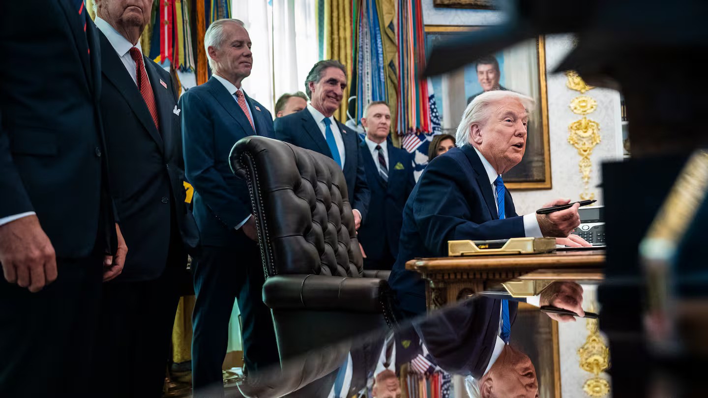 Rubber stamp: Why Congress keeps handing Trump its power