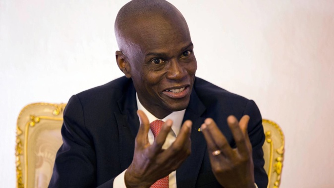 Jovenel Moise. Photo / AP