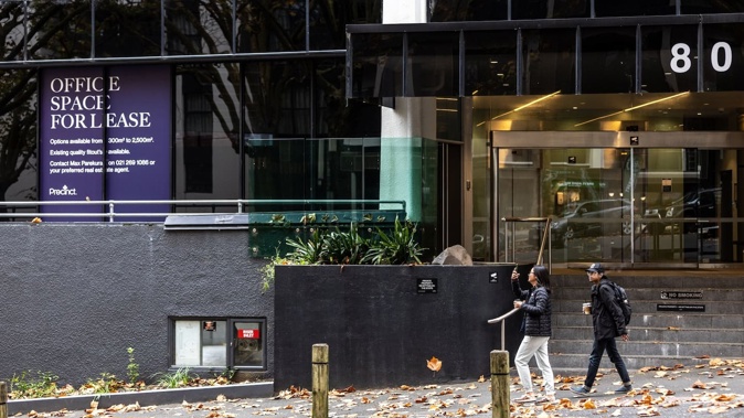 Statistics NZ staff work in this building on Greys Ave, Auckland. Photo / Michael Craig