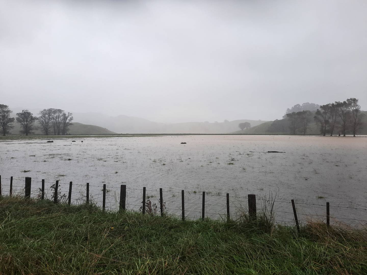 Storm damage on the East Coast near Gisborne as the East Cape was hit by torrential rain. (Photo / Neil Reid)