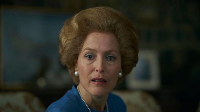 Gillian Anderson played Margaret Thatcher in the latest series of The Crown. Photo / Netflix