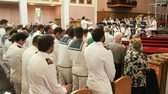 The annual service to commemorate the 1931 Hawkes Bay earthquake, Waiapu Cathedral, Napier. Photo / Warren Buckland