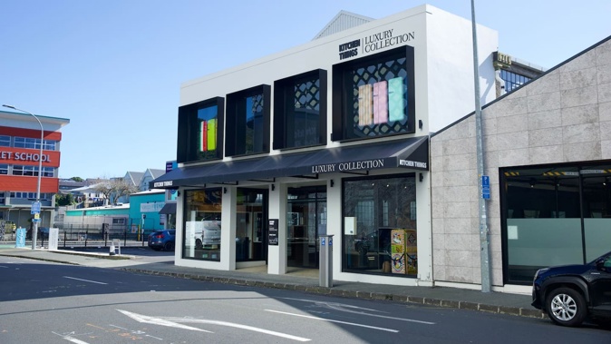 Kitchen Things in Morrow St, Newmarket. The company, which has 12 stores in New Zealand, has gone into receivership. Photo / Jason Dorday