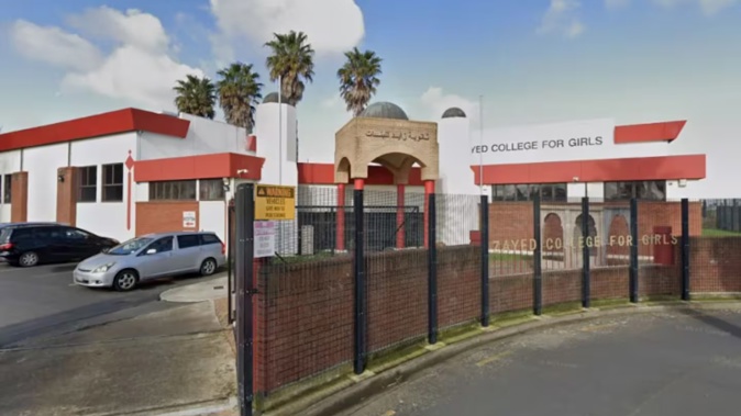Zayed College for Girls in Mangere is caught up in a messy receivership involving rival trustees of a charity set up to further Muslim religious education. Photo / Google Maps