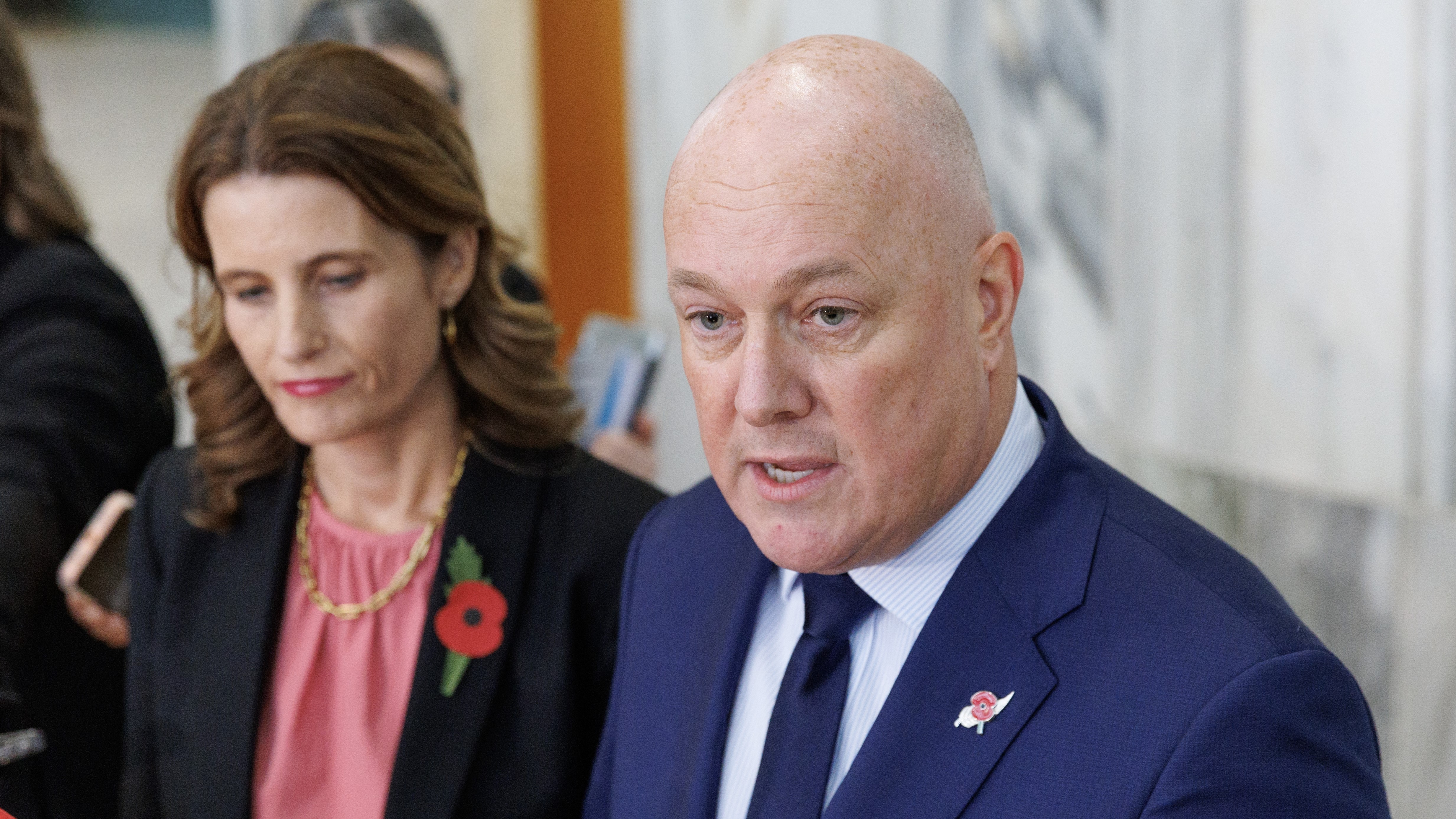 National MPs arrive in Wellington ahead of caucus dressing down from Christopher Luxon