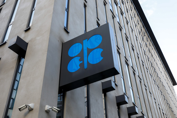 The logo of the Organization of the Petroleoum Exporting Countries (OPEC) is seen outside of OPEC's headquarters in Vienna, Austria, on March 3, 2022. Photo / AP