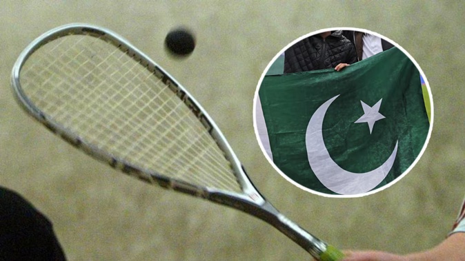 Seven people from Pakistan were caught applying for New Zealand visas with a fake letter posing as squash players.