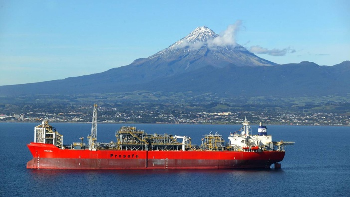 Taxpayers had to pick up the bill for the clean up of the Tui oil field, and the Umuroa vessel, after its Malaysian owners collapsed after a failed drilling campaign. (Photo / Supplied)