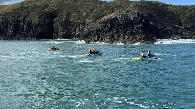 Raglan Volunteer Coastguard were paged after reports a person had fallen into the water last week. Photo / Raglan Volunteer Coastguard