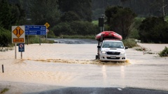 Cyclone Gabrielle caused flooding in the Coromandel.