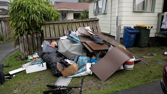 Insurance claims are continuing after the Auckland floods. Photo / Hayden Woodward