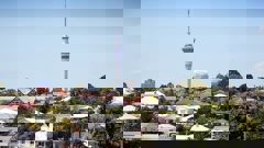 After 12 months of house price falls across New Zealand, values are starting to grow again in some suburbs. Photo / Doug Sherring