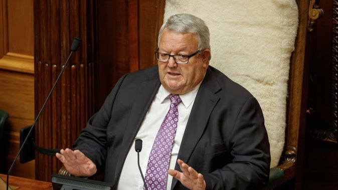 Speaker of the House Gerry Brownlee made the ruling today. Photo / Mark Mitchell