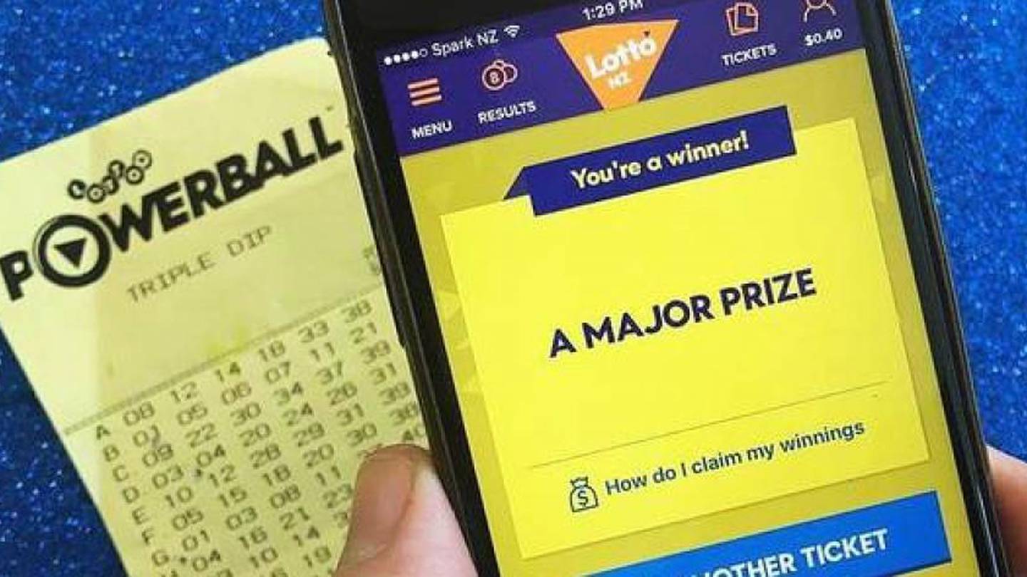 The couple double-checked on the Lotto app and found 'a few more zeros' on the prize. (Photo / Supplied, File)