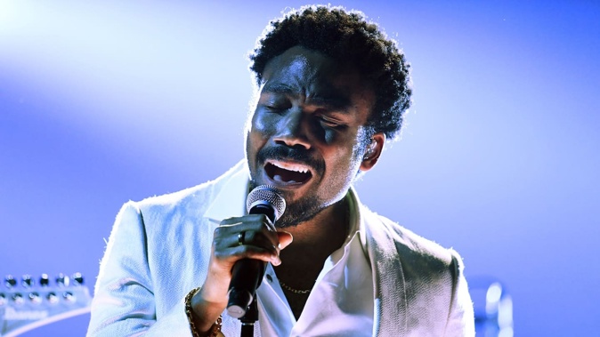 Childish Gambino, aka Donald Glover, has cancelled his January show at Spark Arena, along with scheduled gigs in Australia. Photo / Kevin Winter, Getty Images for NARAS