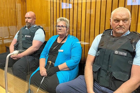63-year-old Lynee Maree Martin, who was yesterday found guilty of the murder of 88-year-old Ronald Allison. Photo / S Curtis