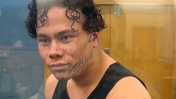 Monaro Kerr-Wilson, 21, in the Hamilton District Court at an earlier hearing. Photo / Belinda Feek