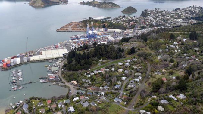 An aerial view of Port Chalmers. Photo / ODT