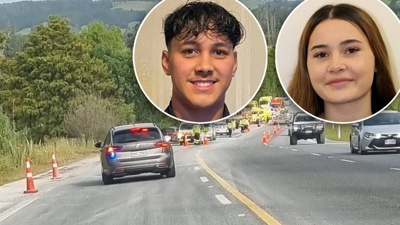 Tributes flow for 'beautiful' students killed in roadworks crash