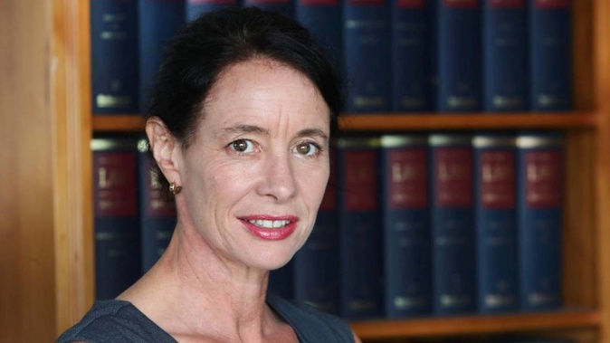 Sue Grey, lawyer and co-leader of the NZ Outdoors and Freedom Party, is being held in custody after a judge accused her of contempt. Photo / NZME