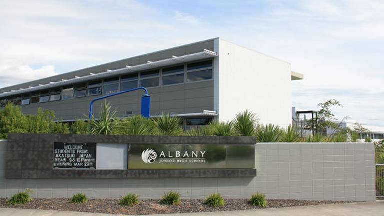 Albany Junior High School. (Photo / NZ Herald)