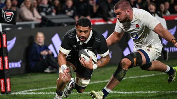 Ardie Savea in the first test against England. Photo / Photosport