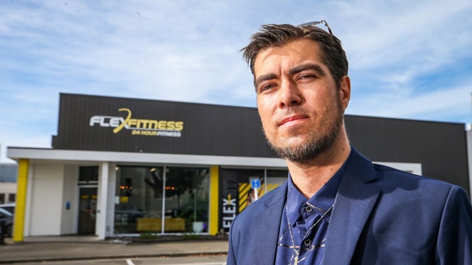 Arthur Eagle believes he was unfairly evicted from FlexFitness Hastings for staying too long, but the gym says he broke several rules. Photo / Paul Taylor