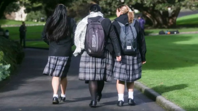 Research in New Zealand and overseas shows single-sex schools typically churn out better academic results. Photo / RNZ / Richard Tindiller