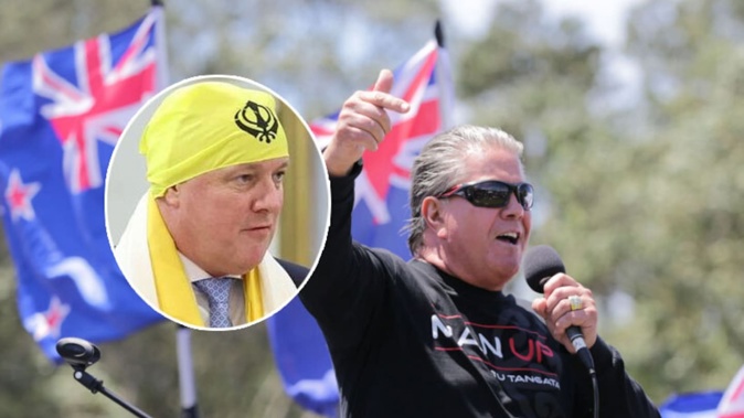 Brian Tamaki attacked Christopher Luxon over his India visit.