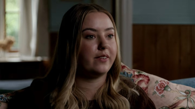 Theophila Pratt, who left Gloriavale in 2016, appears in TVNZ's new three-part investigation Escaping Utopia. Photo / TVNZ