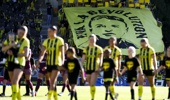 Fans hold up a banner in support of coach Bev Priestman of the Phoenix during Leg two A-League Women Semi Final series between Wellington Phoenix and Brisbane Roar at Porirua Park, on May 10, 2026, in Wellington, New Zealand. (Photo by Hagen Hopkins/Getty Images)