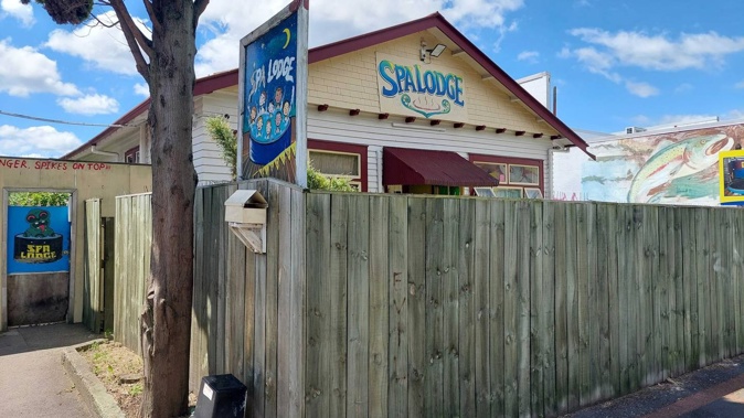 Rotorua's Spa Lodge was issued two dangerous building notices in November. Photo / Ben Fraser