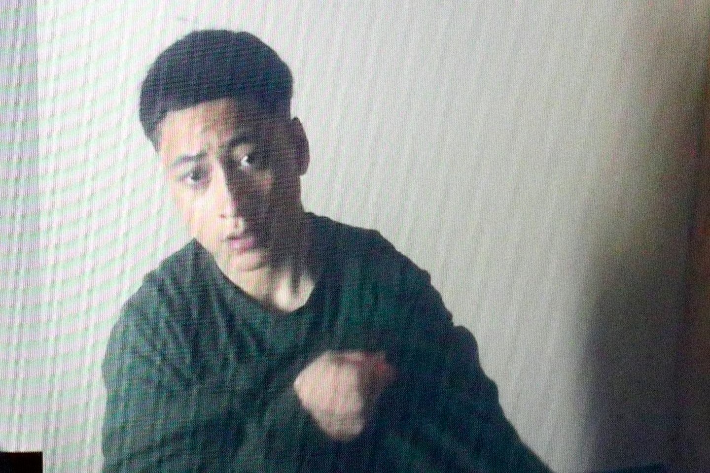 Thorne Tucker at a prior appearance in the Rotorua District Court via audio visual link. Photo / Andrew Warner