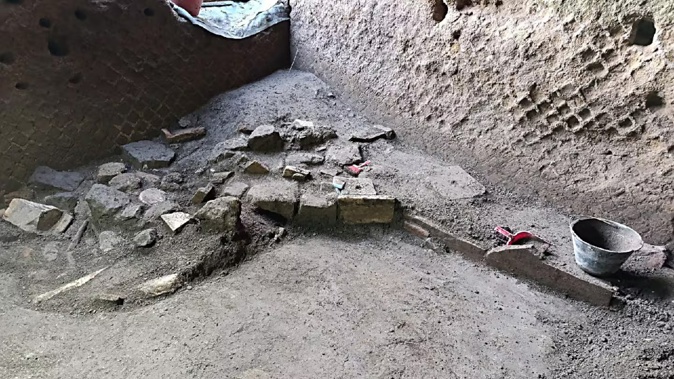 Despite the massive destruction of Pompeii, some survivors who could not afford to start a new life elsewhere are believed to have returned to live in the devastated area. Photo / Pompeii Archaeological Park, AFP