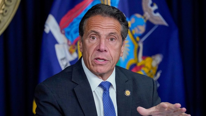 The Albany County Sheriff's office says a woman who accused New York Governor Andrew Cuomo of groping her breast has filed a criminal complaint against him. (Photo / AP)