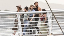 Why is Jason Momoa making a splash on Auckland waterfront?