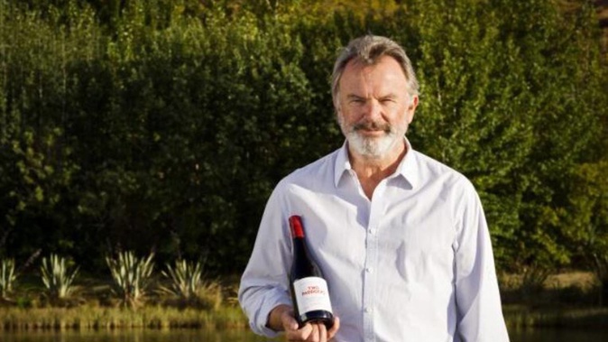New Zealand actor Sam Neill is selling his The First Paddock vineyard at Gibbston. (Photo / Christopher David Thompson / Two Paddocks)