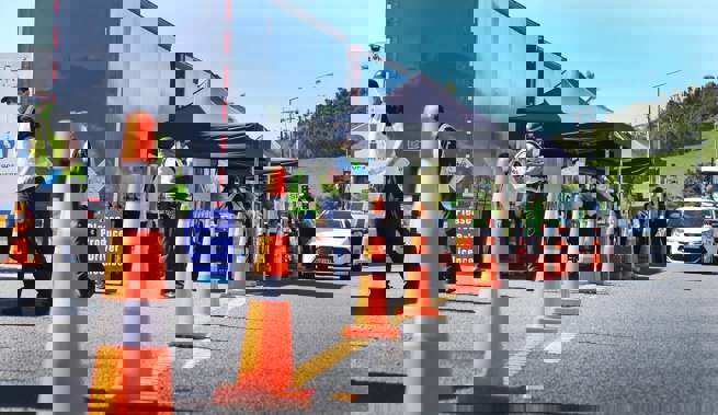 The border between Auckland and Northland. Photo / Tania Whyte