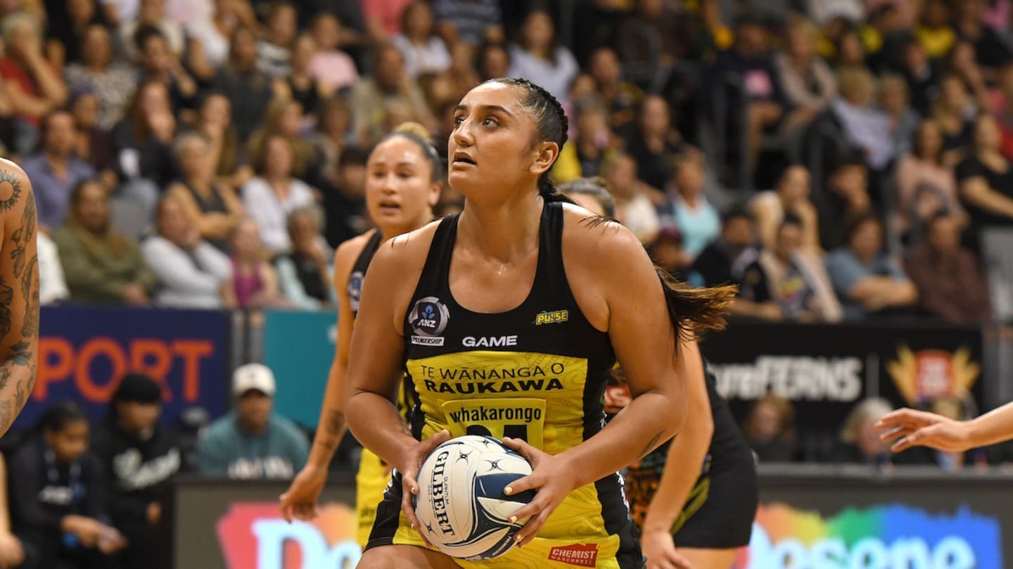 Tiana Metuarau, of the Pulse. Photo / Photosport