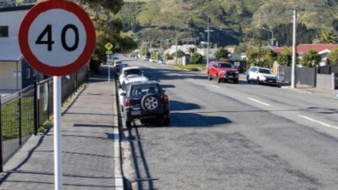 Colenso St (above) and Nayland St in Sumner are among the top-five 40km/h traffic infringement locations in the city. Photo / Star Media
