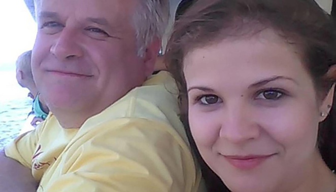 Dmitry Kolker with his daughter Alina Mironova. Photo / East 2 West News