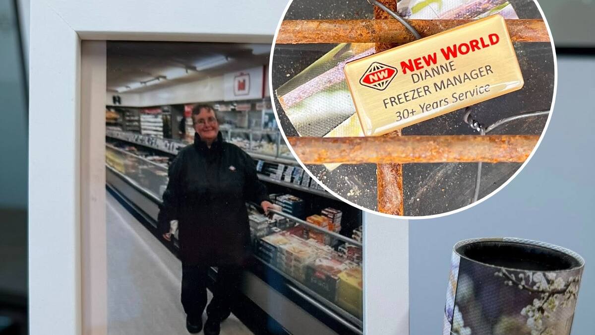 Supermarket freezer manager's ashes buried under new store to honour 30-year legacy