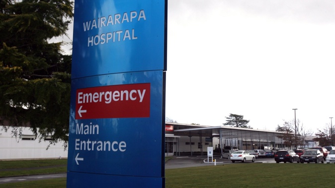 The 3-month-old was taken to Wairarapa Hospital in Masterton with critical injuries.
