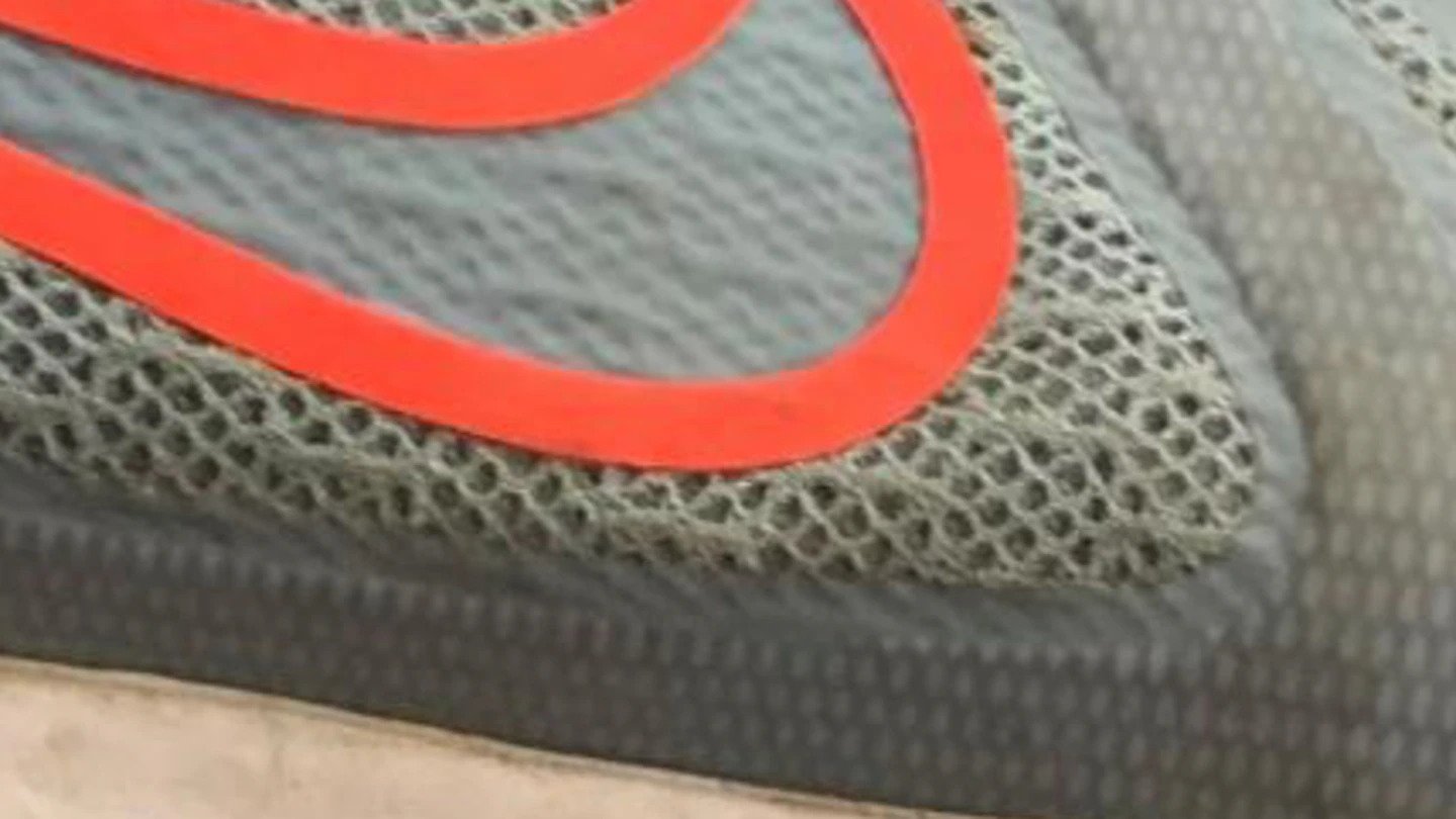 The shoe the man was wearing. (Photo / Supplied)