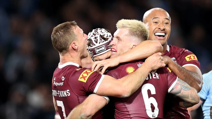 Queensland claimed a 16-10 win over New South Wales to take out the State of Origin opener. Photo / Getty Images