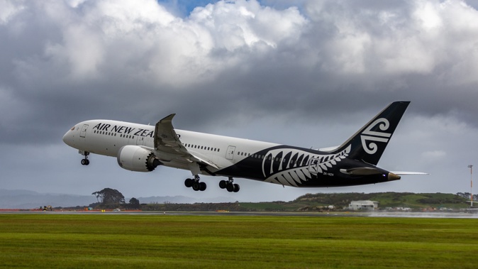 An Air New Zealand flight was stopped from taking off after "mist" was spotted. Photo / NZME