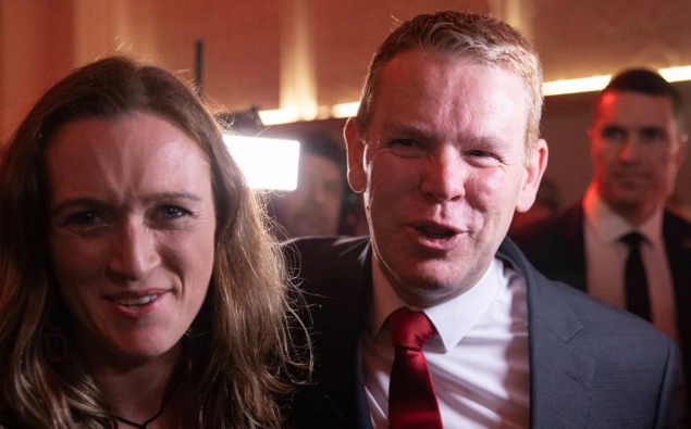 Hipkins says relationship with Toni is 'the highlight of my year'