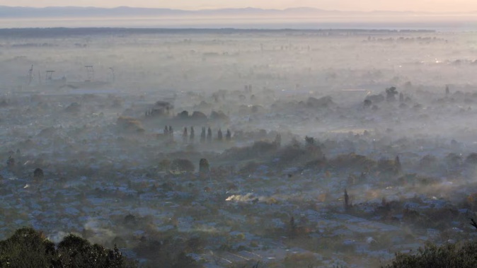 Children born in Christchurch's most deprived neighbourhoods have been exposed to dirtier air than their better-off counterparts - with potentially life-long consequences. Photo / Martin Woodhall