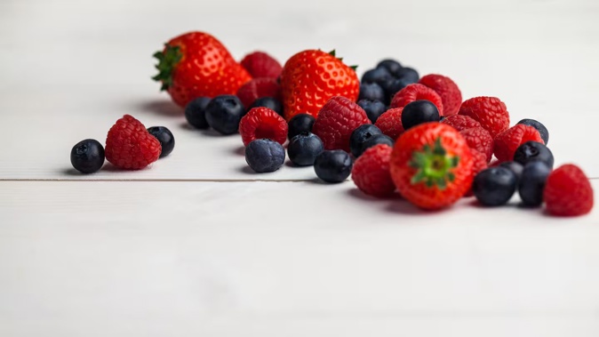 Fresh and frozen berries have similar nutritional value, with frozen sometimes being more nutritious. Photo / 123rf